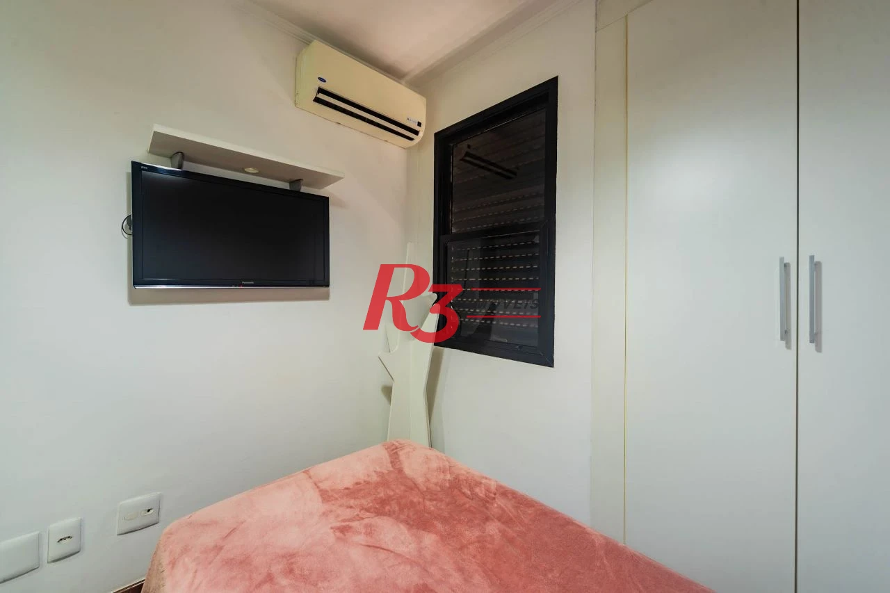Cobertura com 3 dormitórios à venda, 194 m² por R$ 1.500.000,00 - Aparecida - Santos/SP