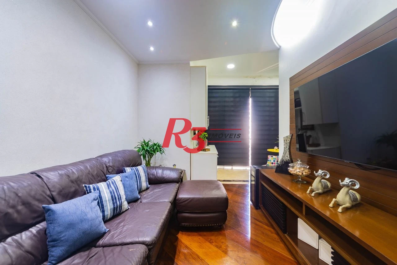 Cobertura com 3 dormitórios à venda, 194 m² por R$ 1.500.000,00 - Aparecida - Santos/SP