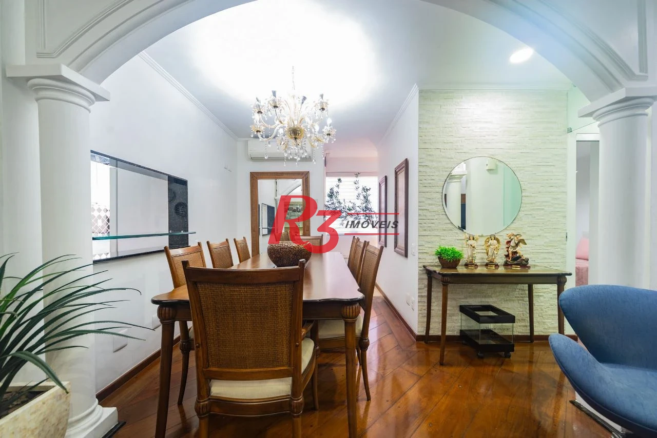 Cobertura com 3 dormitórios à venda, 194 m² por R$ 1.500.000,00 - Aparecida - Santos/SP