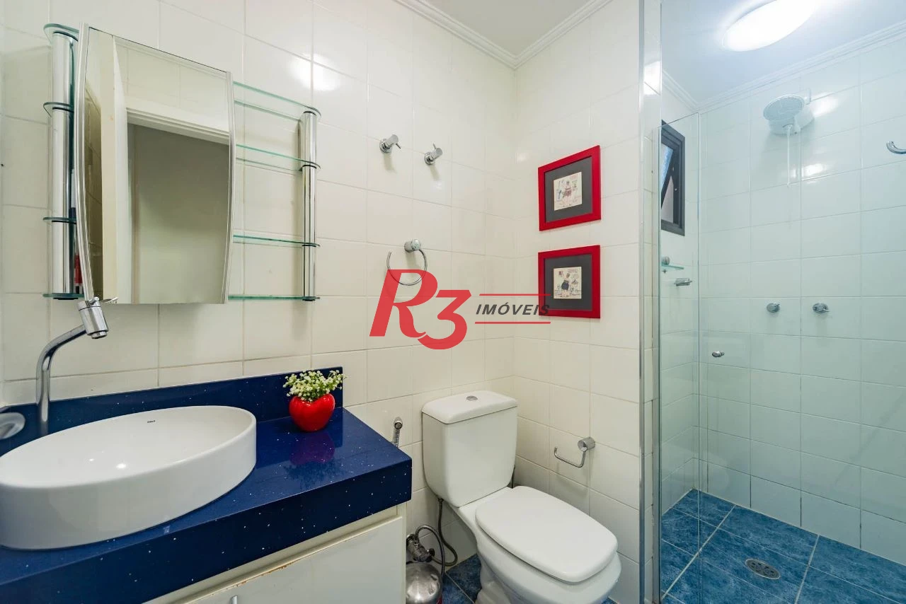 Cobertura com 3 dormitórios à venda, 194 m² por R$ 1.500.000,00 - Aparecida - Santos/SP