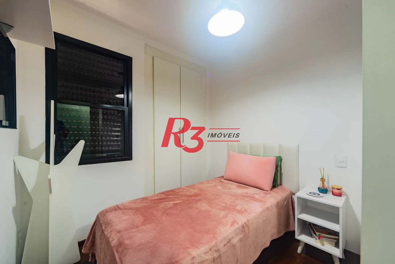 Cobertura com 3 dormitórios à venda, 194 m² por R$ 1.500.000,00 - Aparecida - Santos/SP