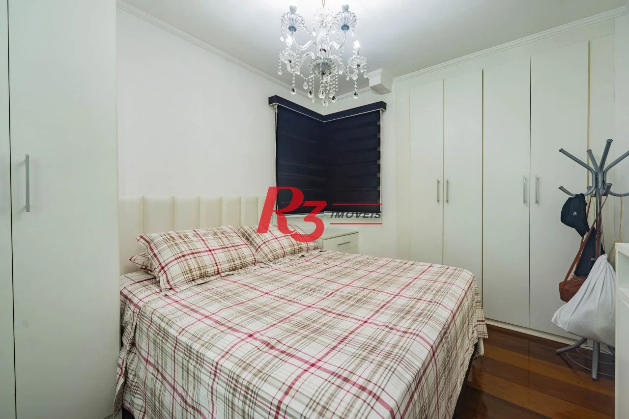 Cobertura com 3 dormitórios à venda, 194 m² por R$ 1.500.000,00 - Aparecida - Santos/SP