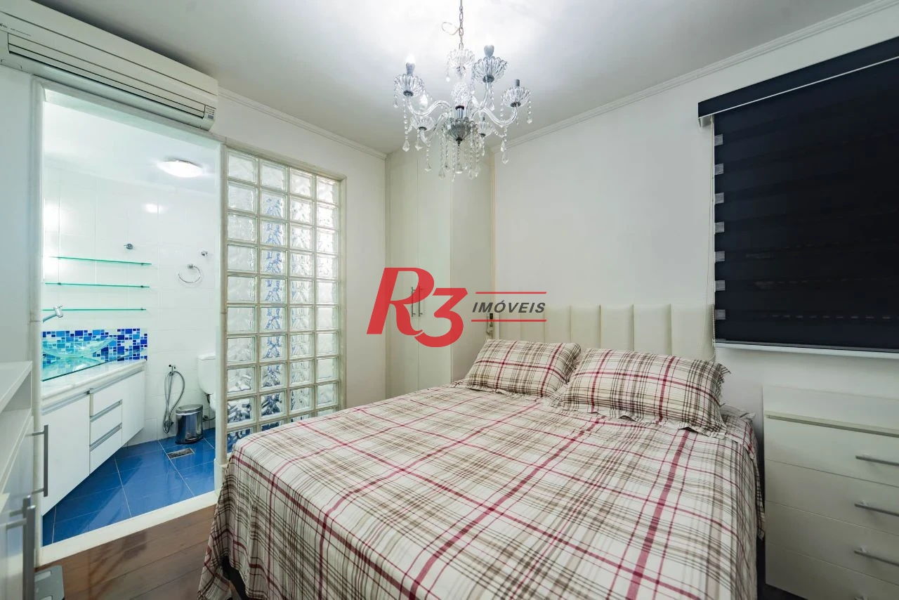 Cobertura com 3 dormitórios à venda, 194 m² por R$ 1.500.000,00 - Aparecida - Santos/SP