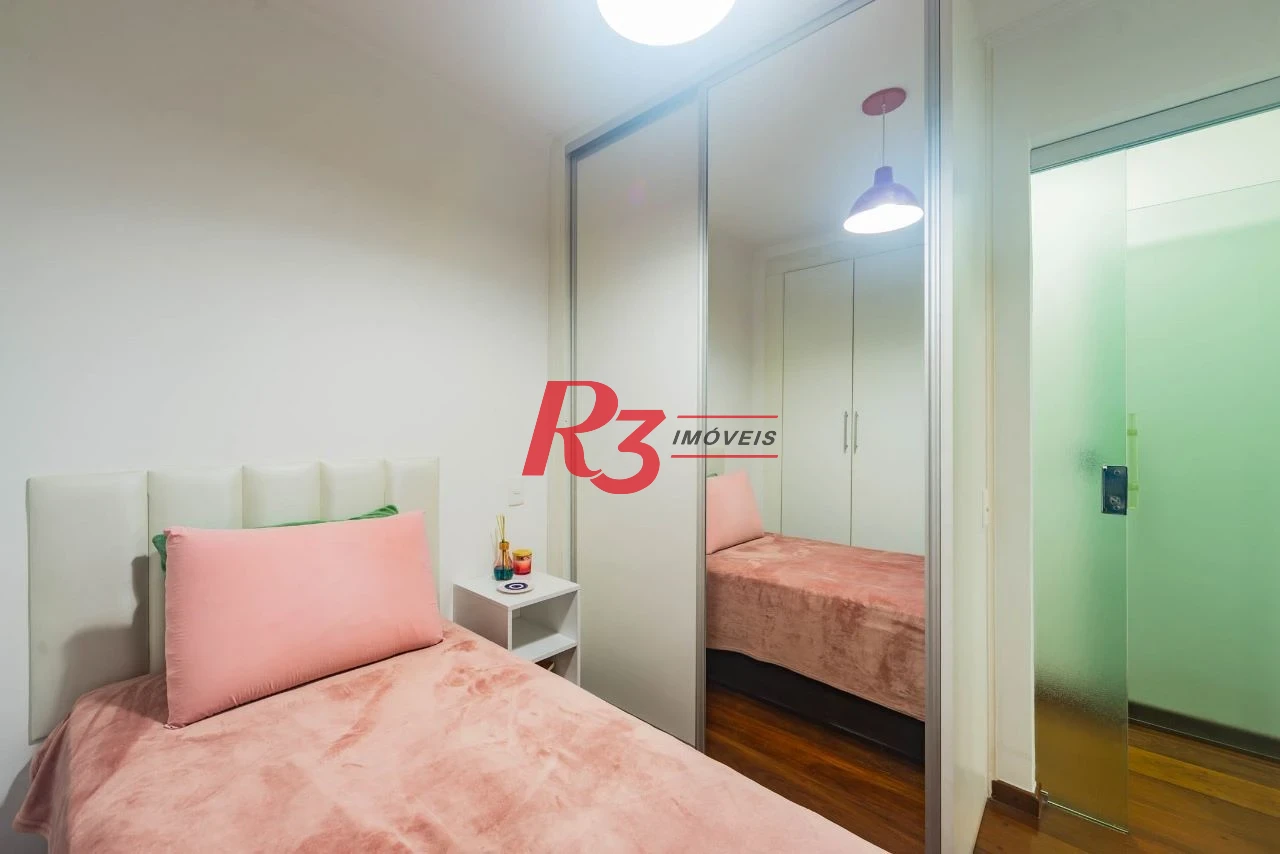 Cobertura com 3 dormitórios à venda, 194 m² por R$ 1.500.000,00 - Aparecida - Santos/SP