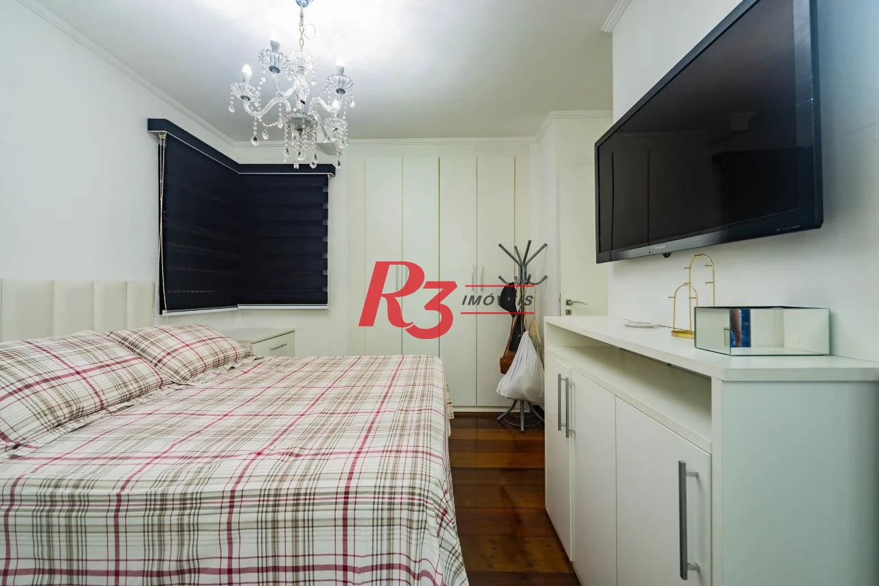 Cobertura com 3 dormitórios à venda, 194 m² por R$ 1.500.000,00 - Aparecida - Santos/SP