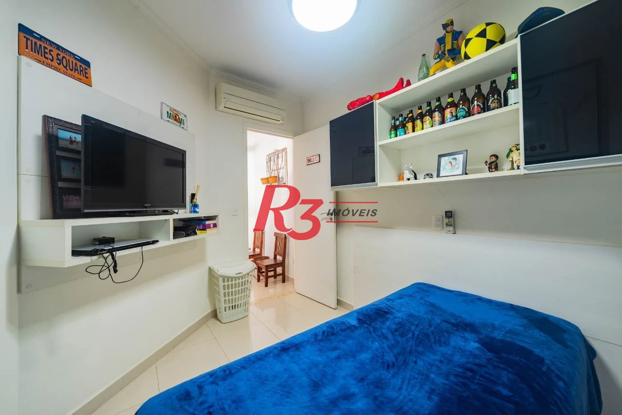Cobertura com 3 dormitórios à venda, 194 m² por R$ 1.500.000,00 - Aparecida - Santos/SP