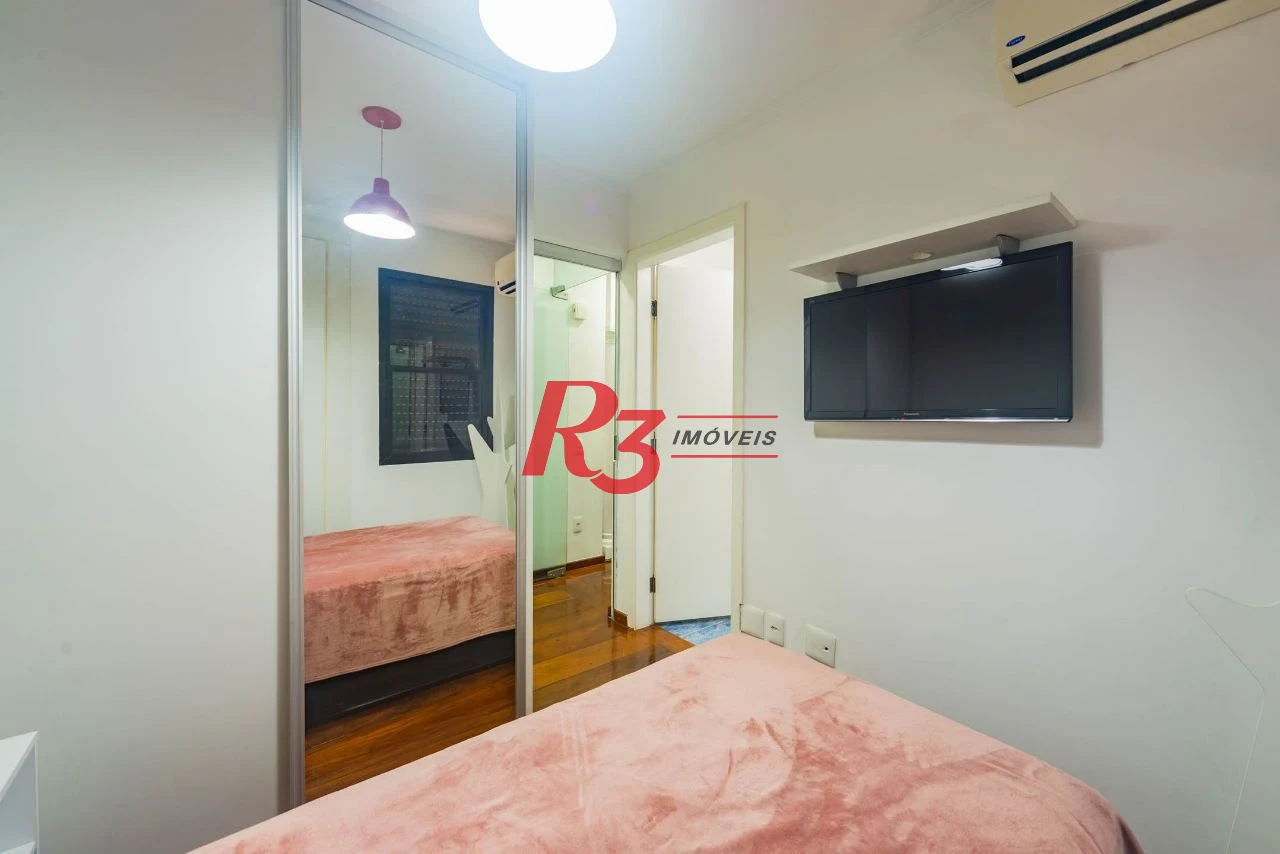 Cobertura com 3 dormitórios à venda, 194 m² por R$ 1.500.000,00 - Aparecida - Santos/SP