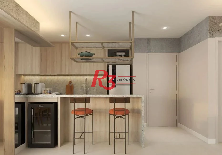 Apartamento à venda, 81 m² por R$ 772.129,59 - Centro - São Vicente/SP