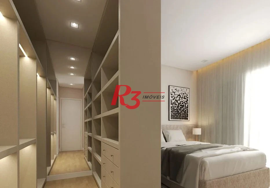 Apartamento à venda, 81 m² por R$ 772.129,59 - Centro - São Vicente/SP