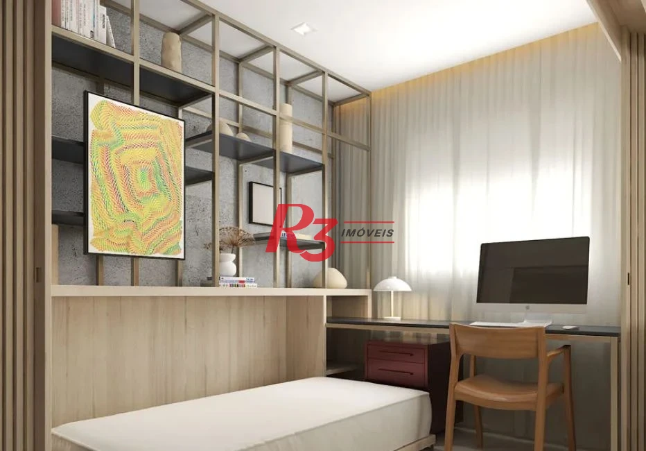 Apartamento à venda, 81 m² por R$ 772.129,59 - Centro - São Vicente/SP