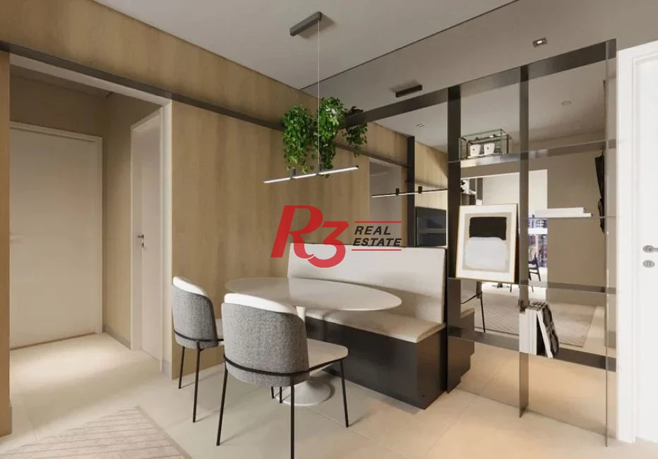 Apartamento à venda, 61 m² por R$ 652.258,01 - Centro - São Vicente/SP