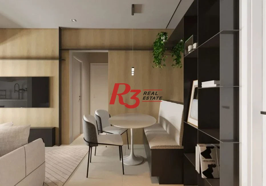 Apartamento à venda, 61 m² por R$ 652.258,01 - Centro - São Vicente/SP