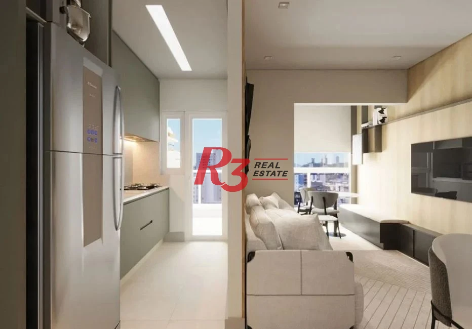 Apartamento à venda, 61 m² por R$ 652.258,01 - Centro - São Vicente/SP
