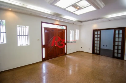 Casa com 4 dormitórios para alugar, 385 m² por R$ 20.934,21/mês - Ponta da Praia - Santos/SP
