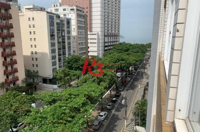 Apartamento à venda, 265 m² por R$ 1.300.000,00 - Gonzaga - Santos/SP
