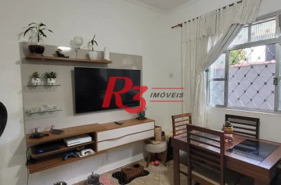Apartamento com 2 dormitórios à venda, 69 m² por R$ 320.000,00 - Vila Matias - Santos/SP
