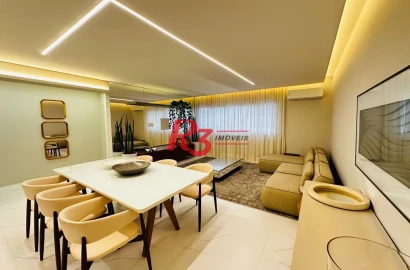 Apartamento à venda, 150 m² por R$ 2.190.000,00 - Boqueirão - Santos/SP