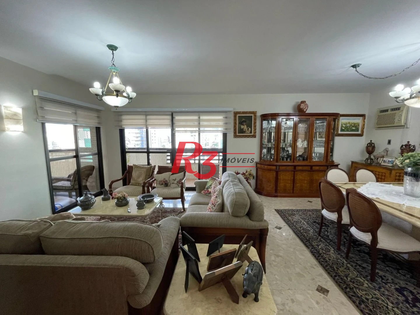 Apartamento com 3 dormitórios à venda, 245 m² por R$ 2.120.000,00 - Boqueirão - Santos/SP