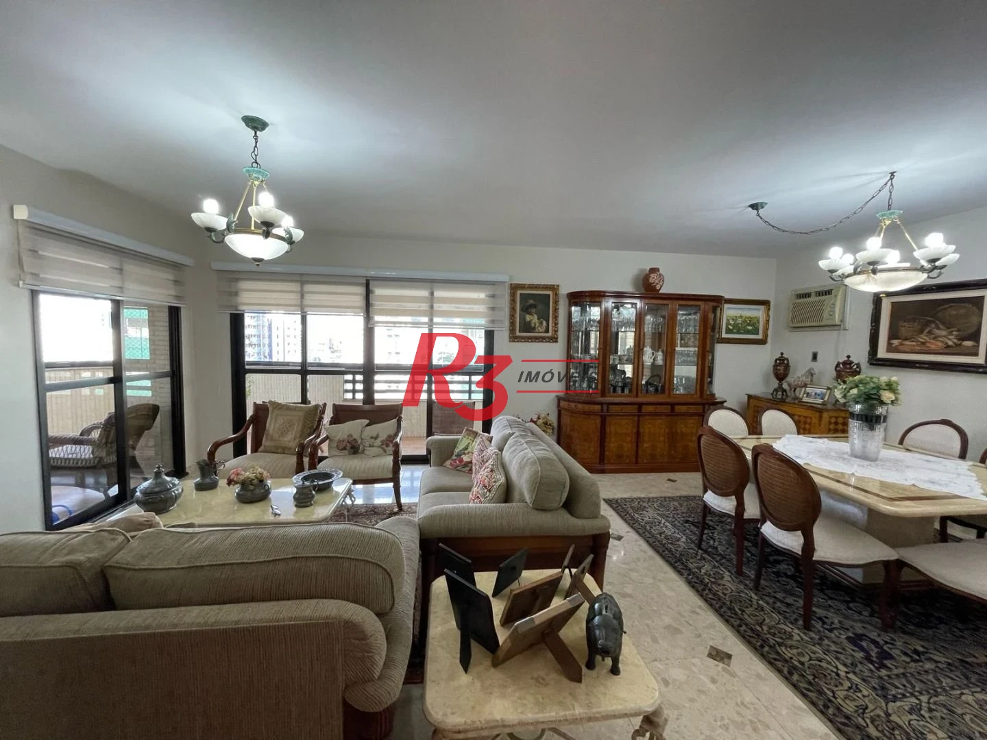 Apartamento com 3 dormitórios à venda, 245 m² por R$ 2.120.000,00 - Boqueirão - Santos/SP