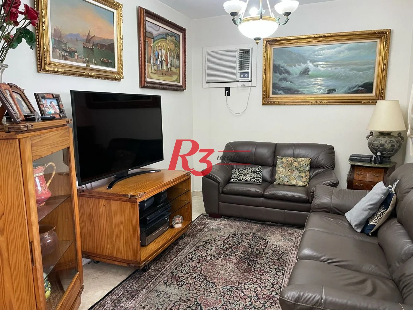 Apartamento com 3 dormitórios à venda, 245 m² por R$ 2.120.000,00 - Boqueirão - Santos/SP