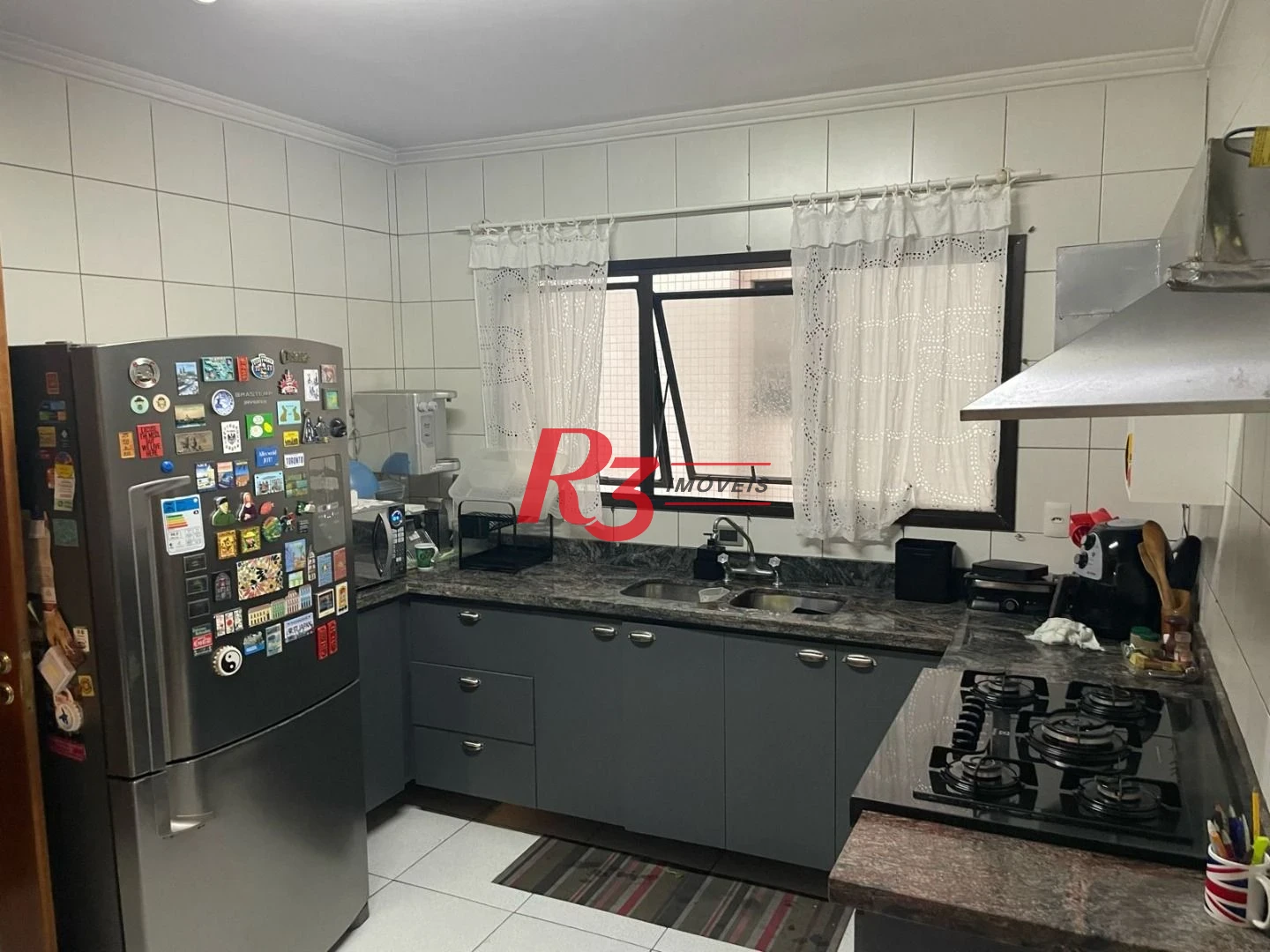 Apartamento com 3 dormitórios à venda, 212 m² por R$ 2.100.000,00 - Boqueirão - Santos/SP