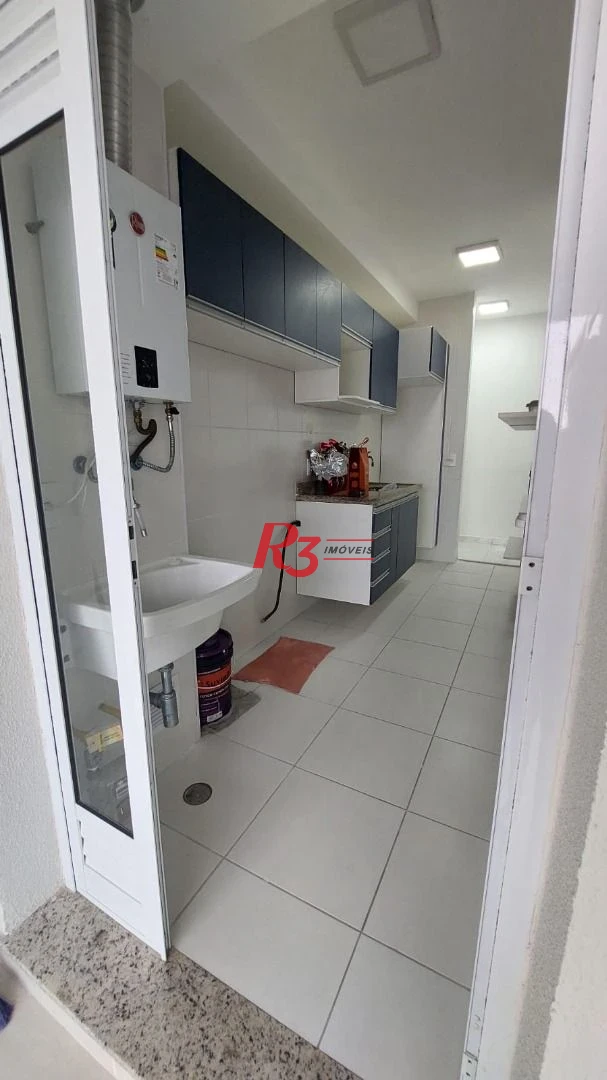 Apartamento à venda, 66 m² por R$ 710.000,00 - José Menino - Santos/SP