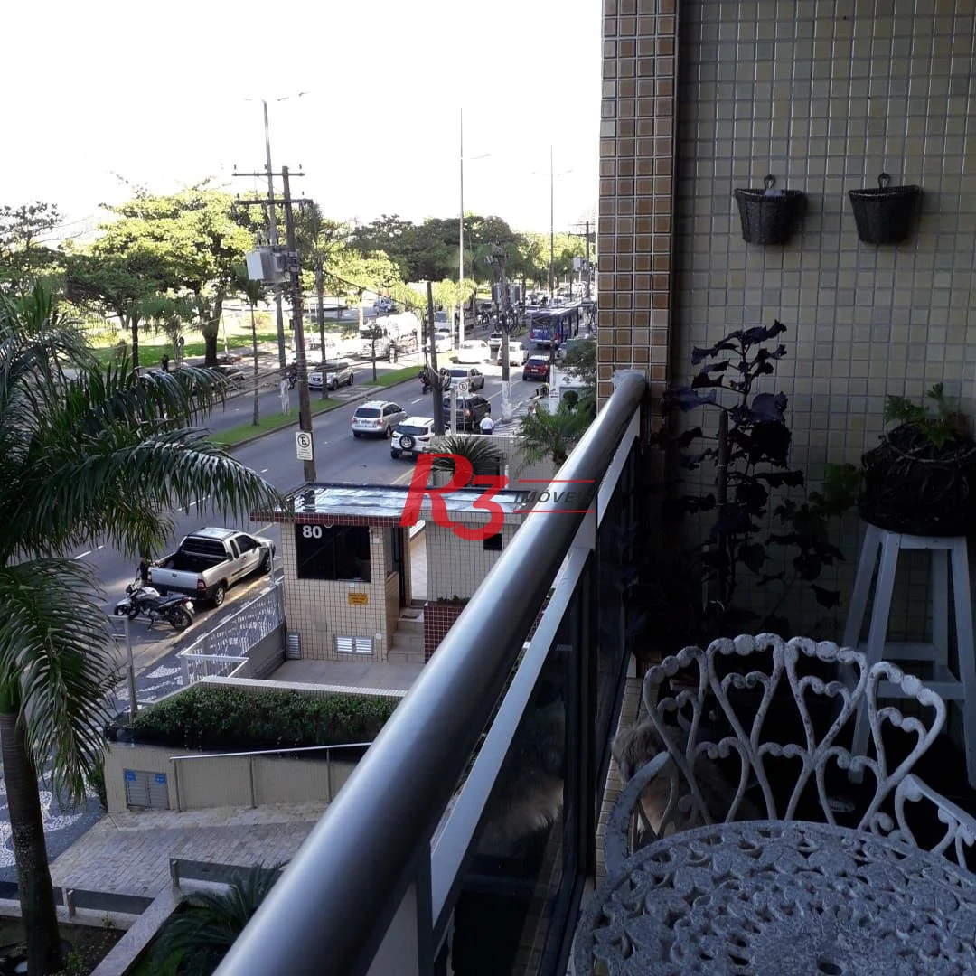 Apartamento com 4 dormitórios à venda, 220 m² por R$ 1.740.000,00 - Pompéia - Santos/SP