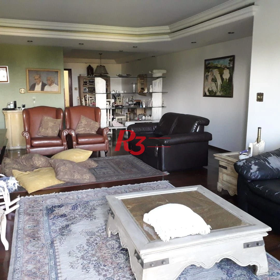 Apartamento com 4 dormitórios à venda, 220 m² por R$ 1.740.000,00 - Pompéia - Santos/SP