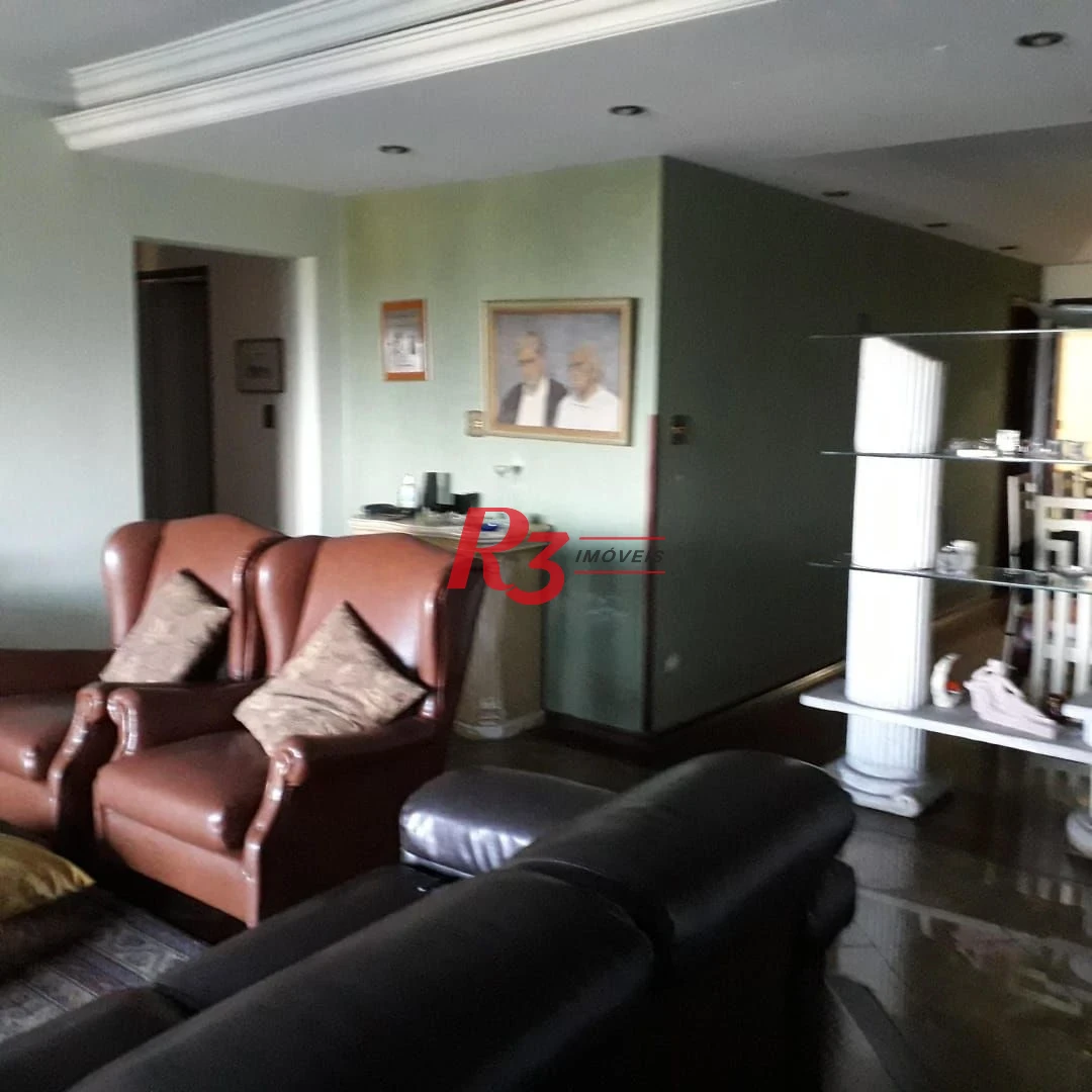 Apartamento com 4 dormitórios à venda, 220 m² por R$ 1.740.000,00 - Pompéia - Santos/SP