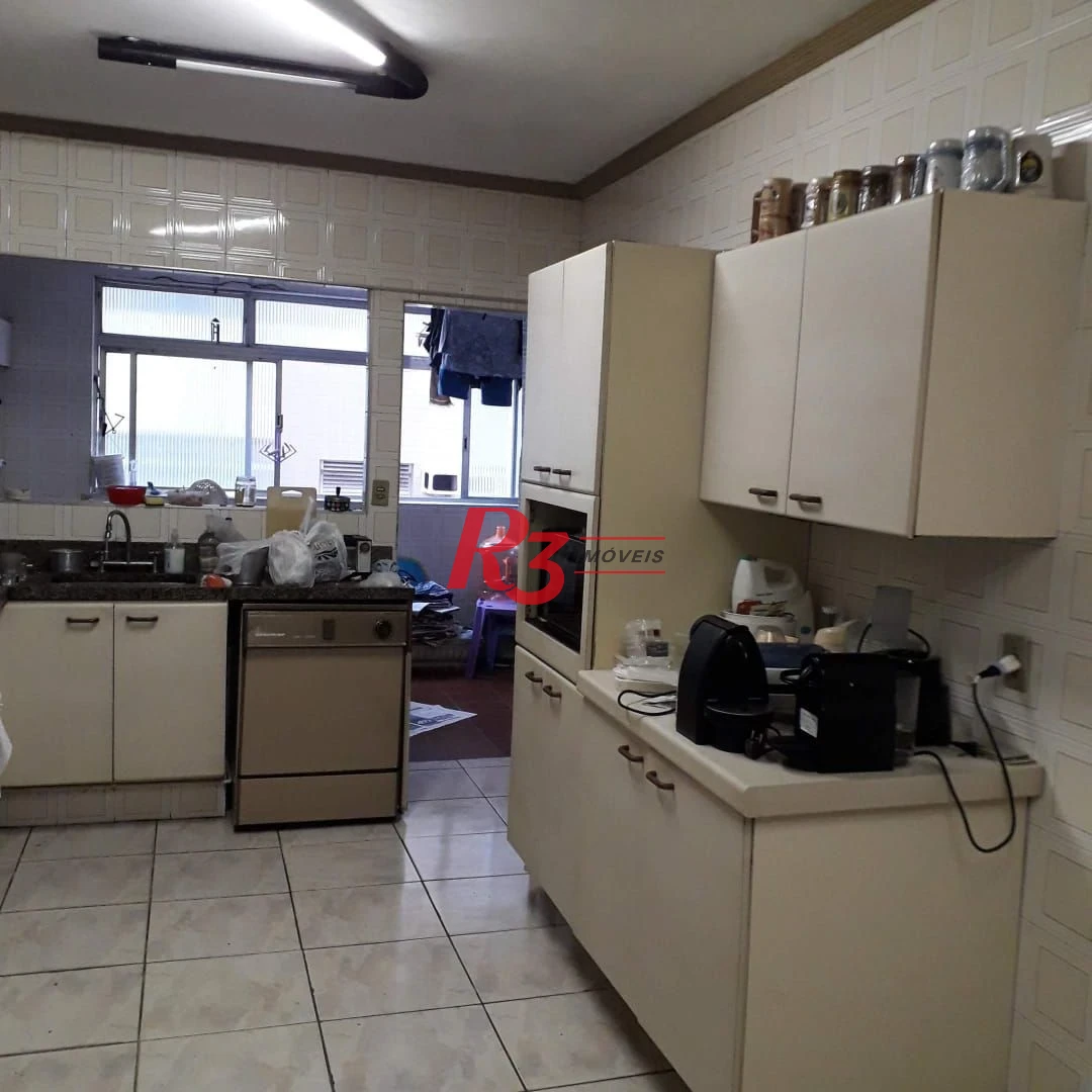 Apartamento com 4 dormitórios à venda, 220 m² por R$ 1.740.000,00 - Pompéia - Santos/SP