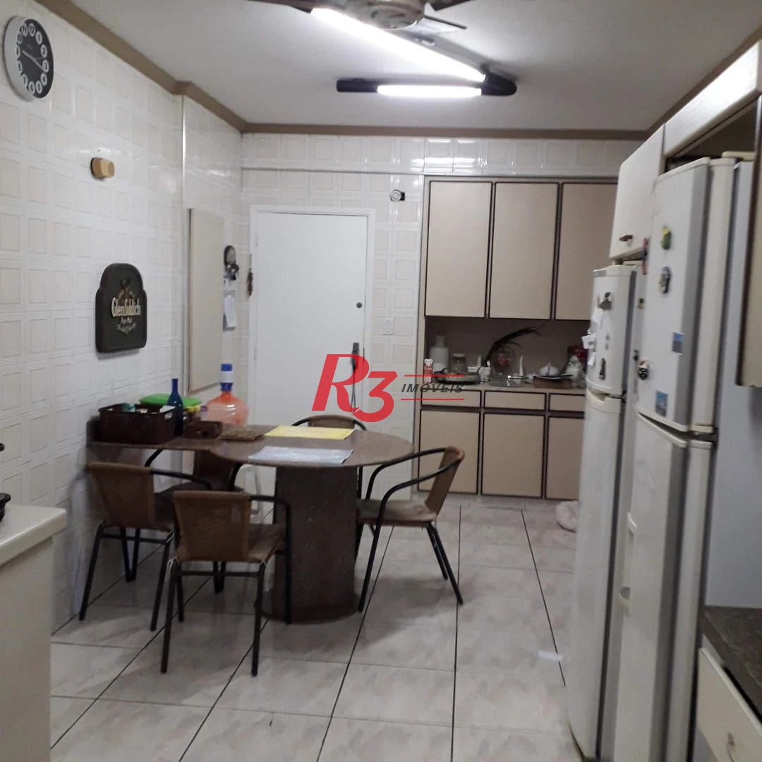 Apartamento com 4 dormitórios à venda, 220 m² por R$ 1.740.000,00 - Pompéia - Santos/SP