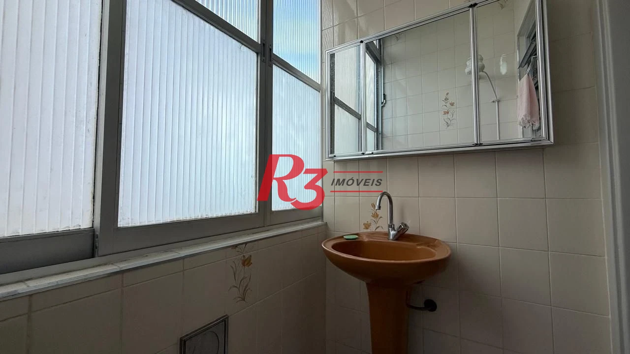 Apartamento à venda, 136 m² por R$ 1.200.000,00 - Gonzaga - Santos/SP