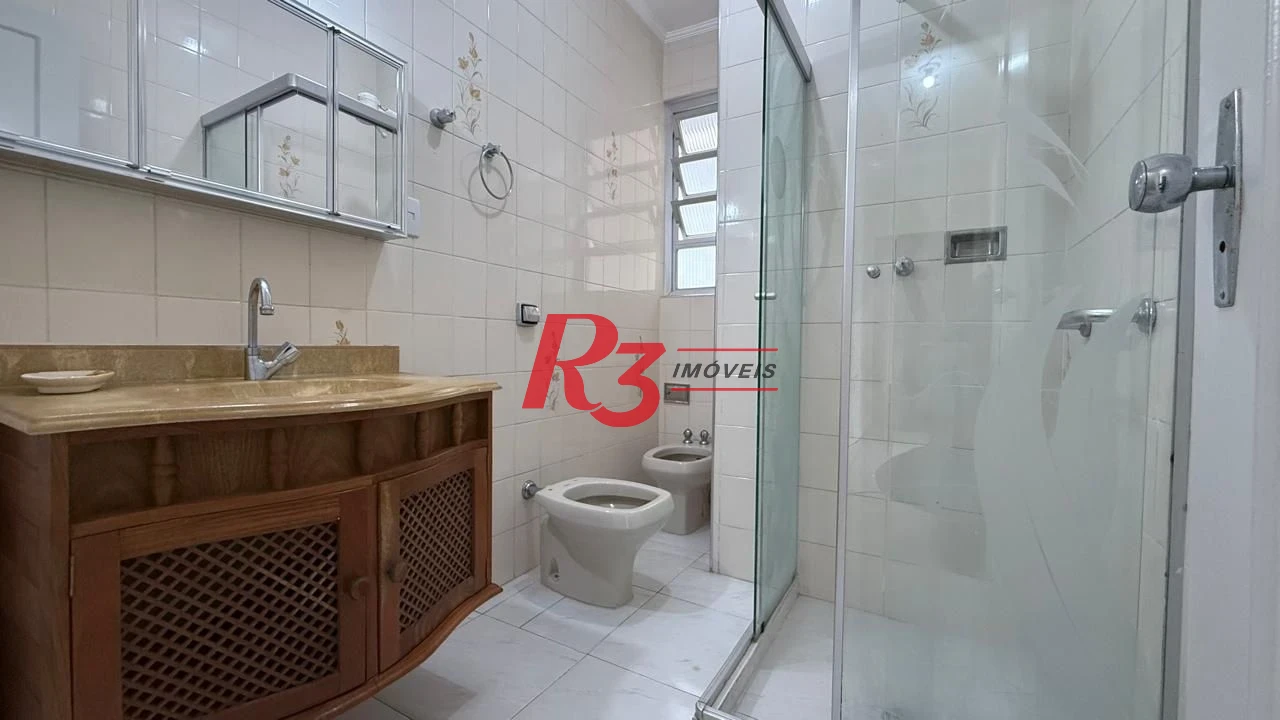 Apartamento à venda, 136 m² por R$ 1.200.000,00 - Gonzaga - Santos/SP