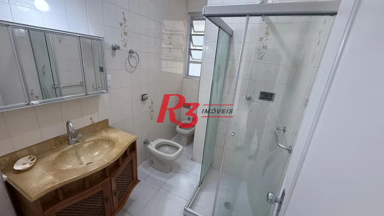 Apartamento à venda, 136 m² por R$ 1.200.000,00 - Gonzaga - Santos/SP