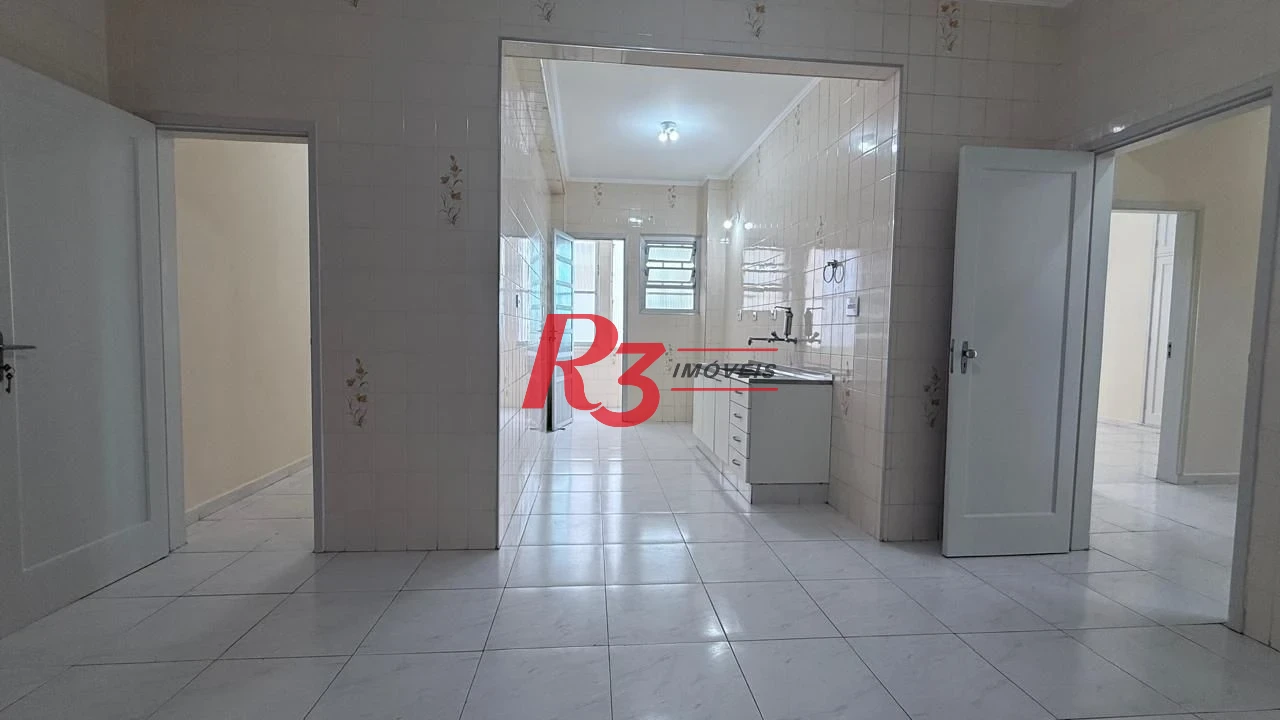 Apartamento à venda, 136 m² por R$ 1.200.000,00 - Gonzaga - Santos/SP