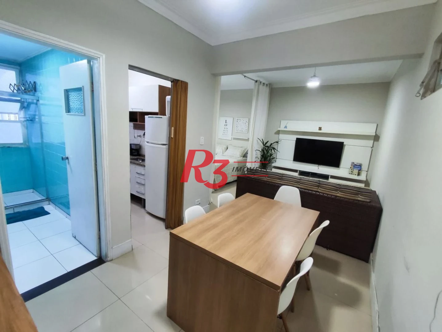 Apartamento com 1 dormitório à venda, 40 m² por R$ 405.000,00 - José Menino - Santos/SP