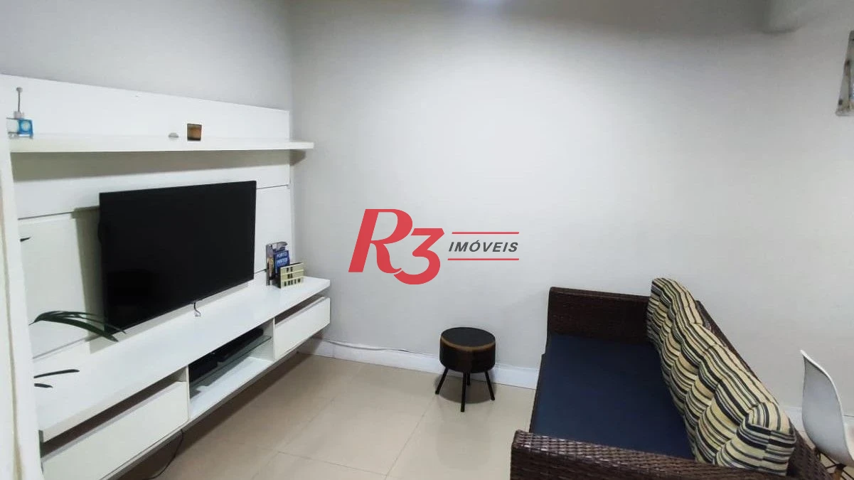 Apartamento com 1 dormitório à venda, 40 m² por R$ 405.000,00 - José Menino - Santos/SP
