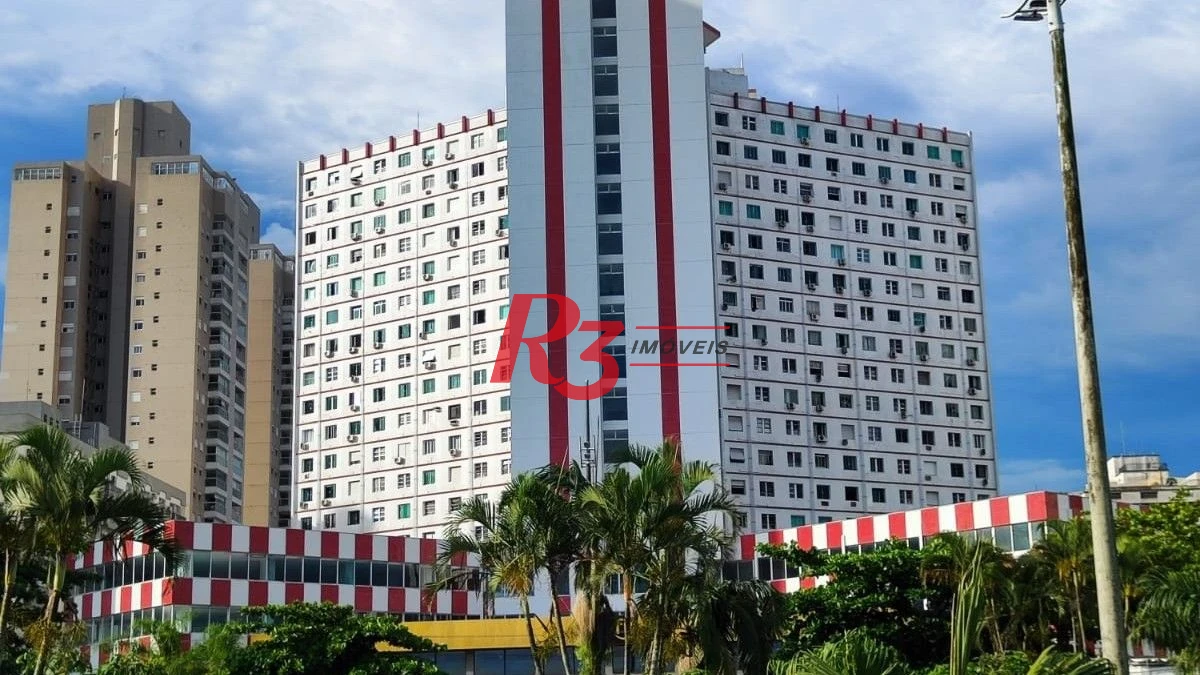 Apartamento com 1 dormitório à venda, 40 m² por R$ 405.000,00 - José Menino - Santos/SP