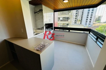 Apartamento com 4 dormitórios à venda, 283 m² por R$ 3.200.000,00 - Boqueirão - Santos/SP