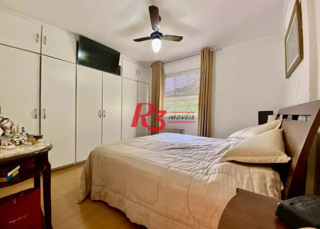Apartamento com 3 dormitórios à venda, 118 m² por R$ 880.000,00 - Ponta da Praia - Santos/SP