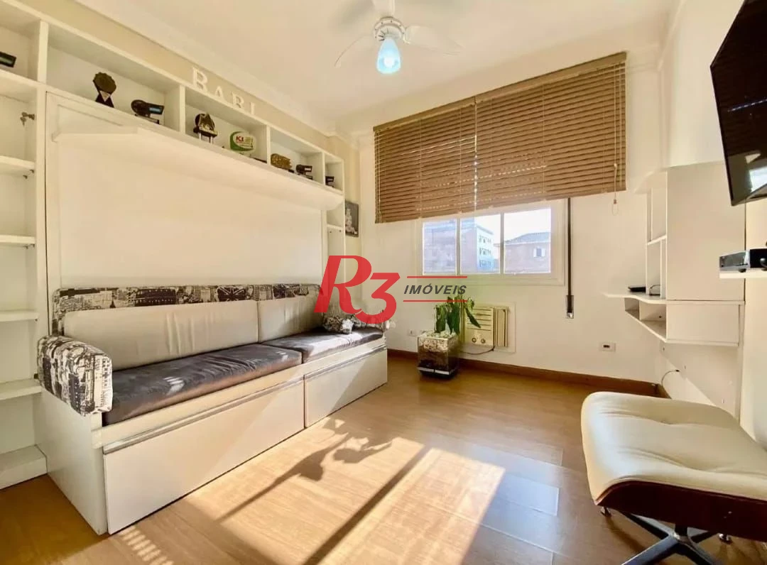 Apartamento com 3 dormitórios à venda, 118 m² por R$ 880.000,00 - Ponta da Praia - Santos/SP