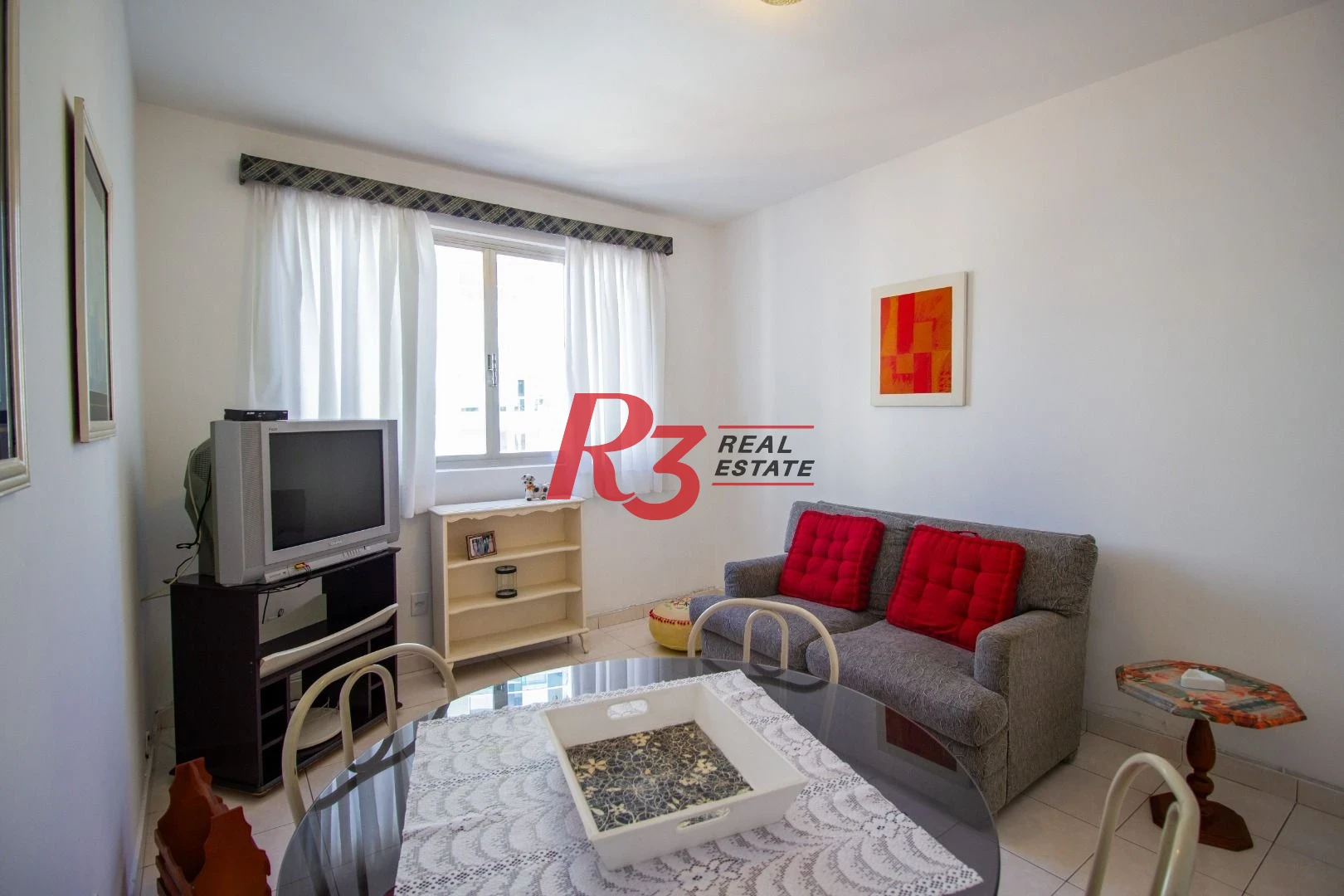 Apartamento para alugar, 60 m² por R$ 3.200,00/mês - Gonzaga - Santos/SP