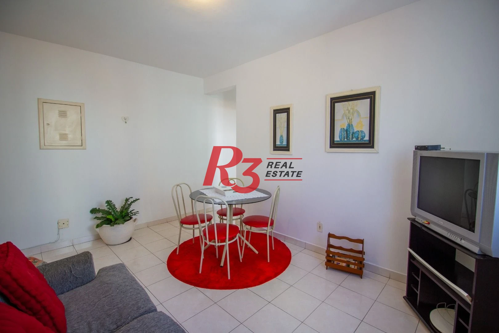 Apartamento para alugar, 60 m² por R$ 3.200,00/mês - Gonzaga - Santos/SP