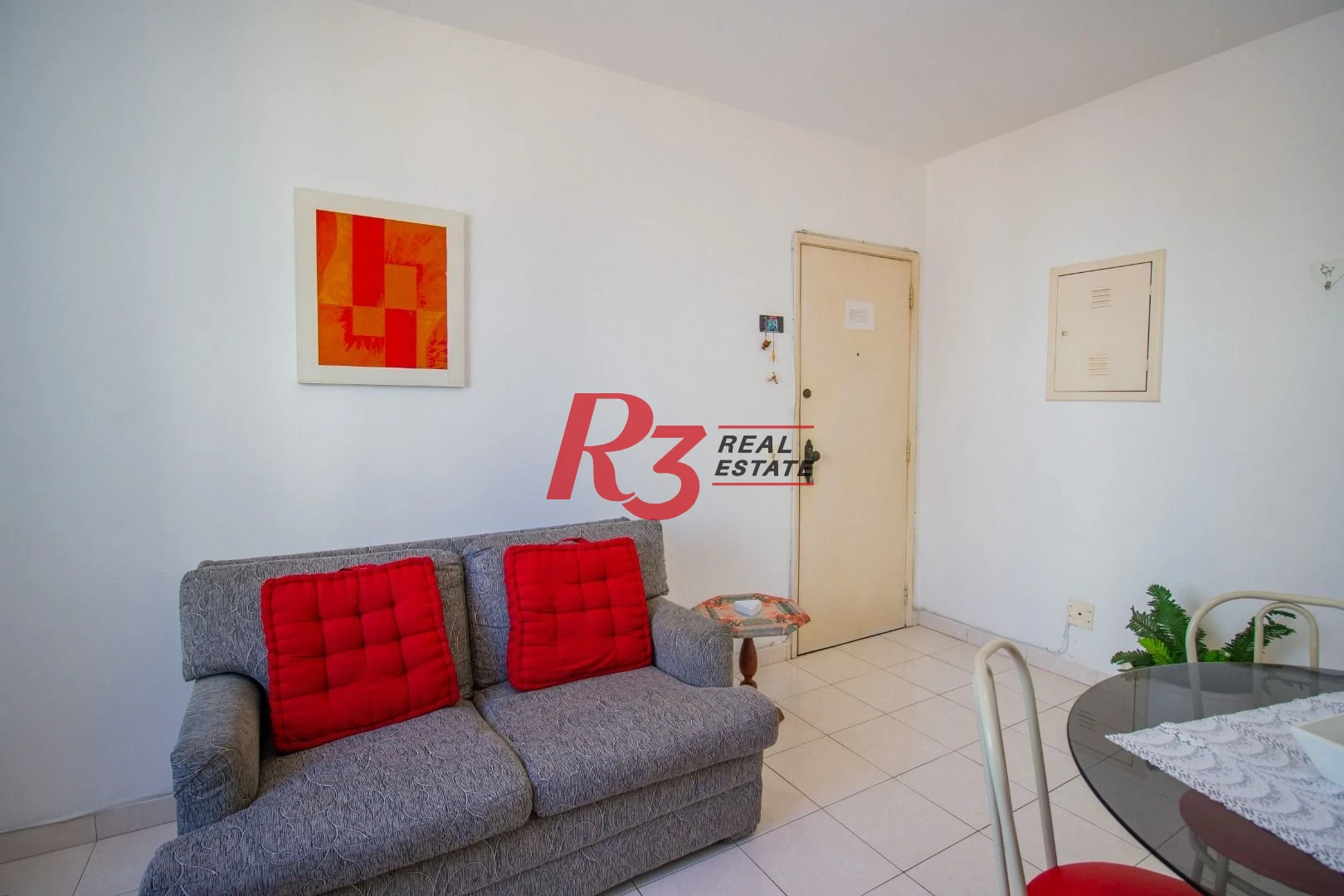Apartamento para alugar, 60 m² por R$ 3.200,00/mês - Gonzaga - Santos/SP