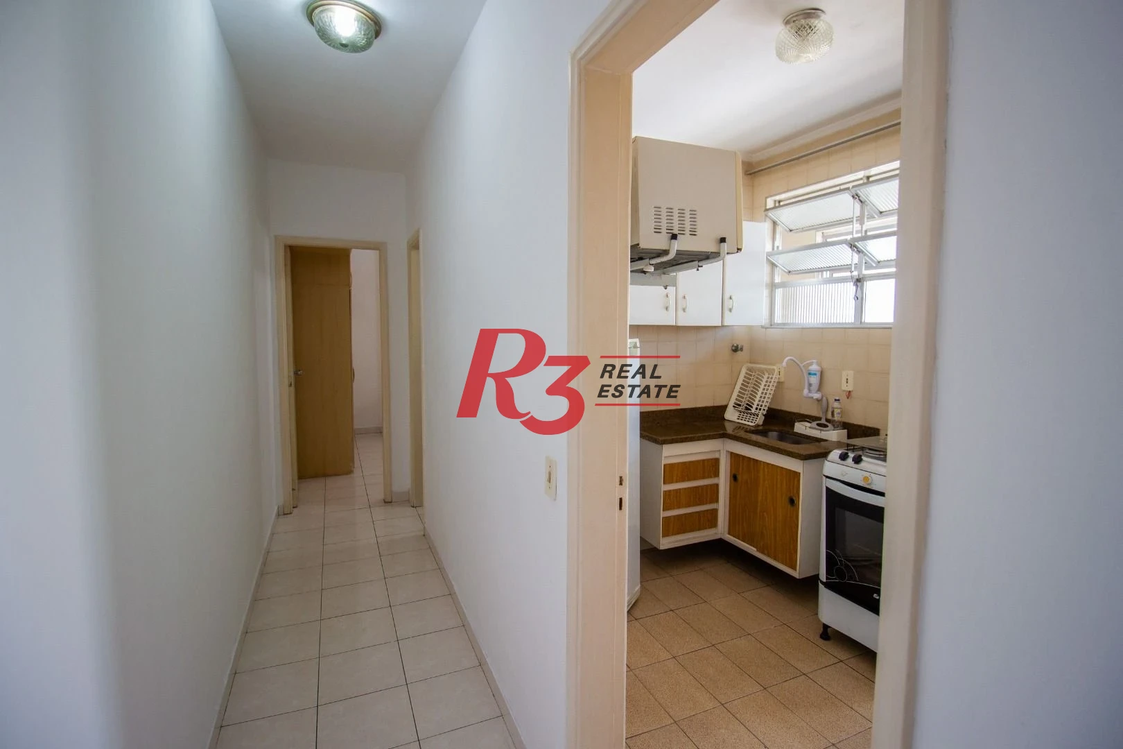 Apartamento para alugar, 60 m² por R$ 3.200,00/mês - Gonzaga - Santos/SP