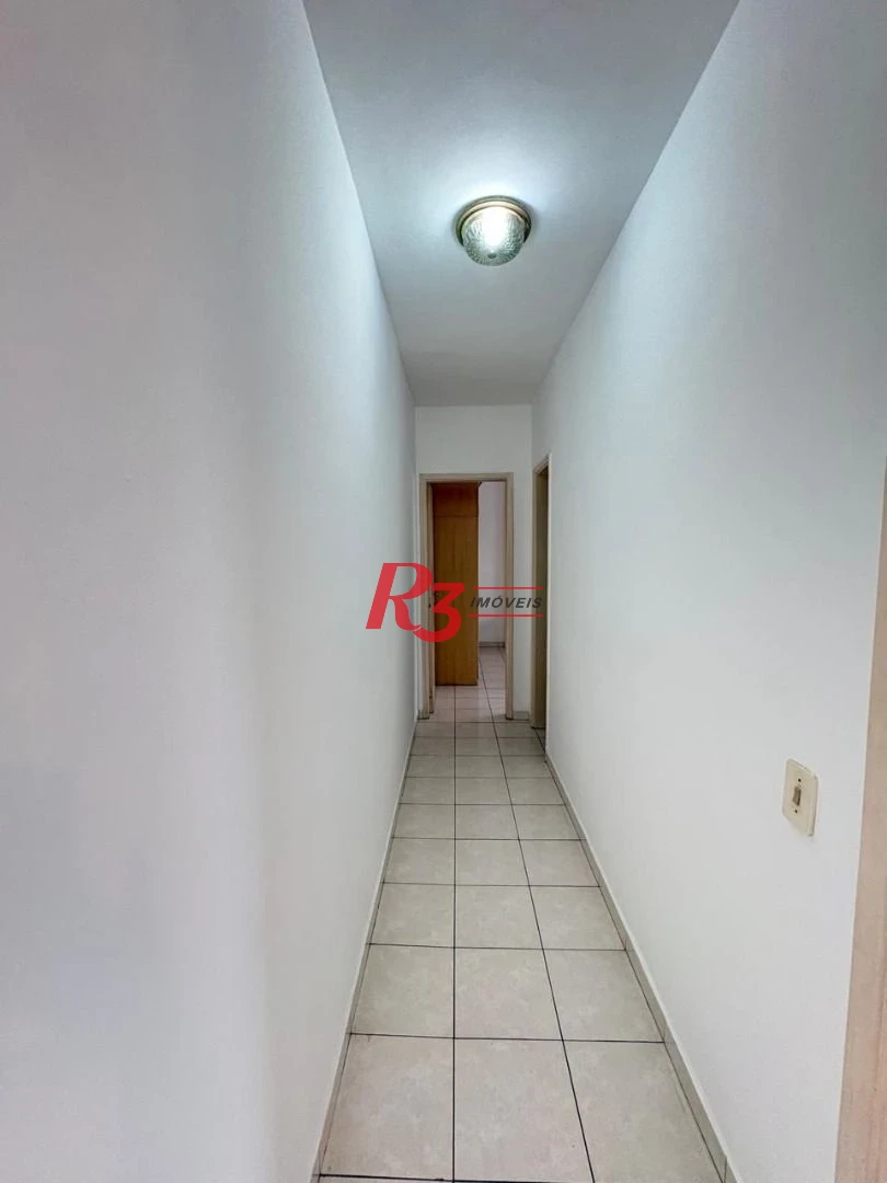 Apartamento para alugar, 60 m² por R$ 3.200,00/mês - Gonzaga - Santos/SP