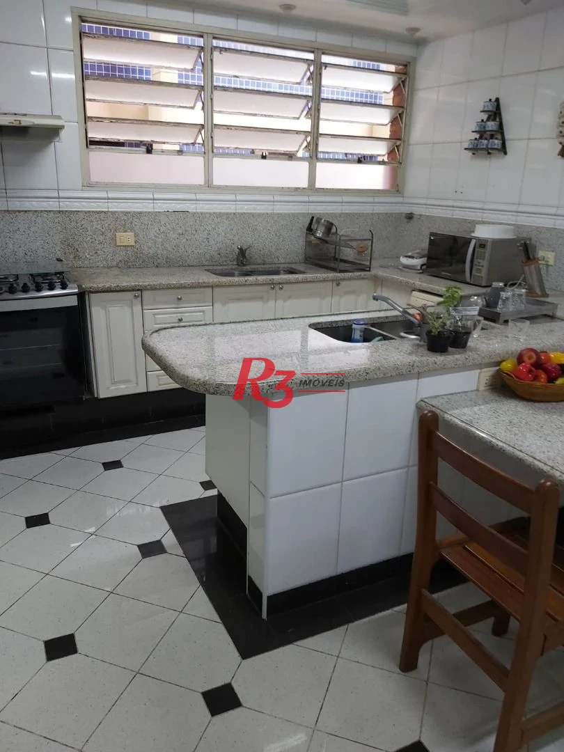 Apartamento à venda, 301 m² por R$ 1.800.000,00 - Boqueirão - Santos/SP