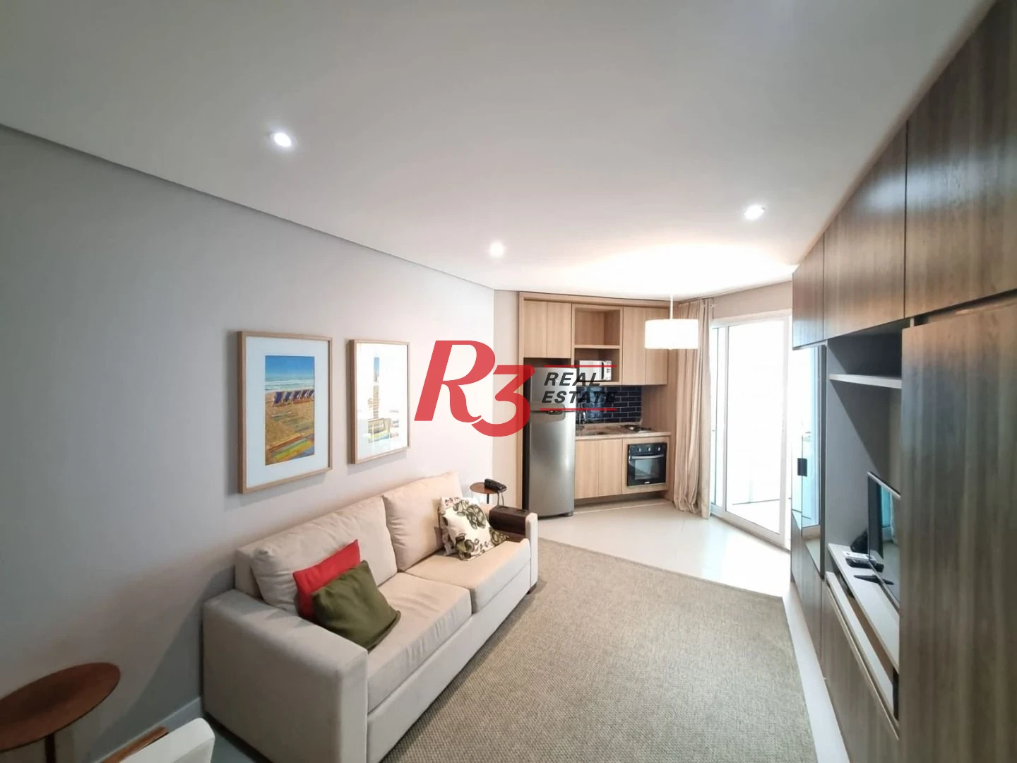 Apartamento para alugar, 45 m² por R$ 5.900,02/mês - Pompéia - Santos/SP