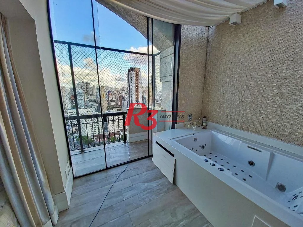 Cobertura à venda, 177 m² por R$ 2.200.000,00 - José Menino - Santos/SP