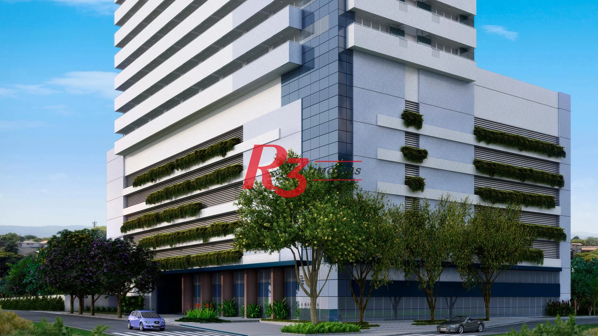 Sala para alugar, 100 m² por R$ 12.880,00/mês - Centro - São Vicente/SP